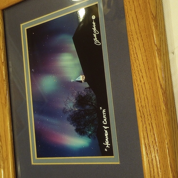 Todd Salat "Heaven & Earth" Original Framed and Signed Photograph - Picture 1 of 12
